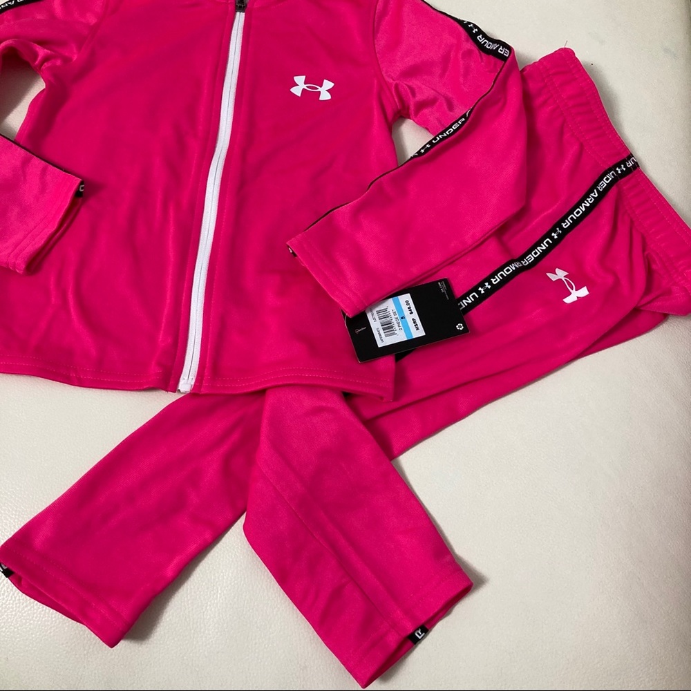 Under Armour cute pink active pants set 2312 - Picture 3 of 5